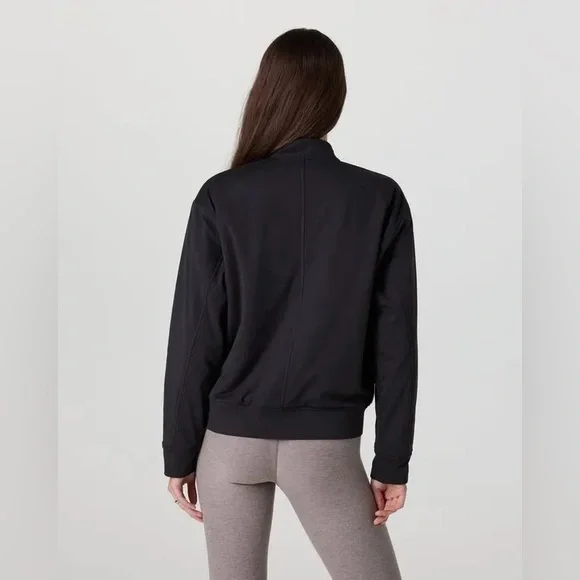 Vuori Women’s Halo Basin Bomber Jacket Full Zip - Picture 2 of 7